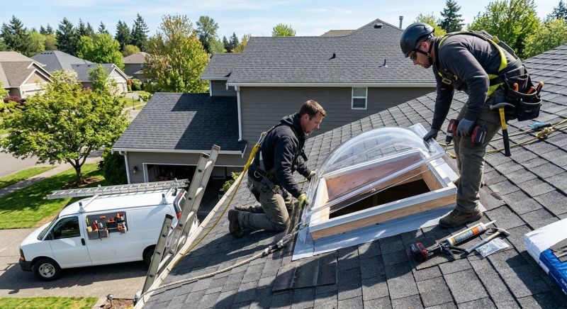 Dome Skylight Replacement in Bellevue, WA