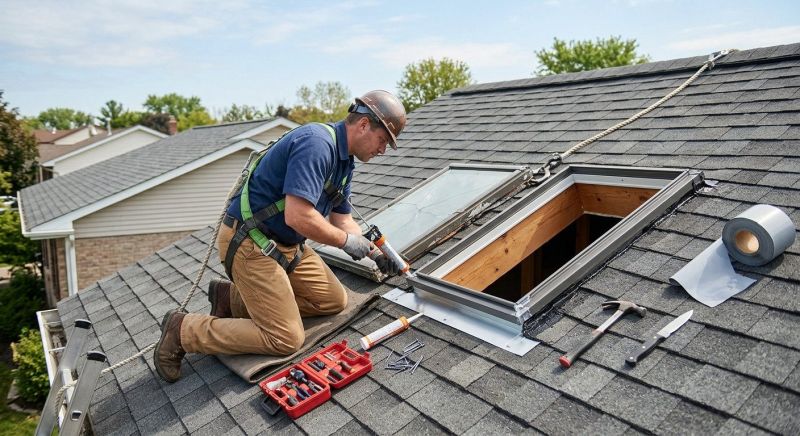 Skylight Leak Repair in Renton, WA