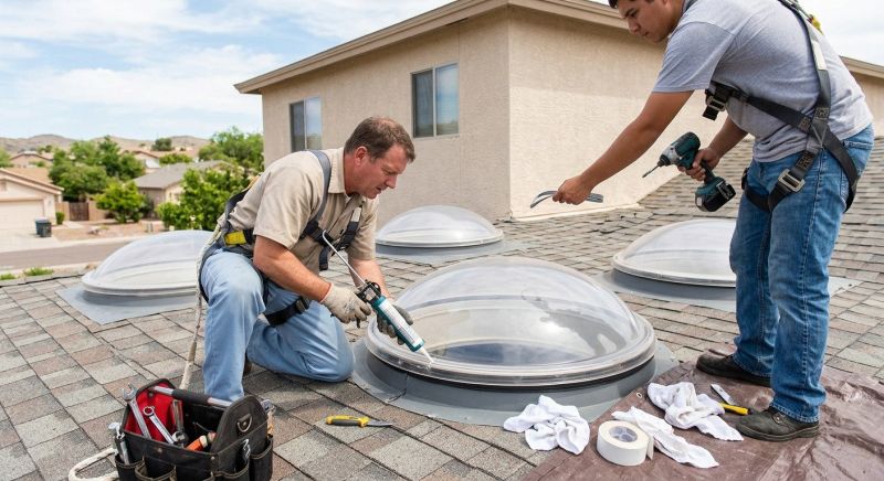 Dome Skylight Repair in Kent, WA