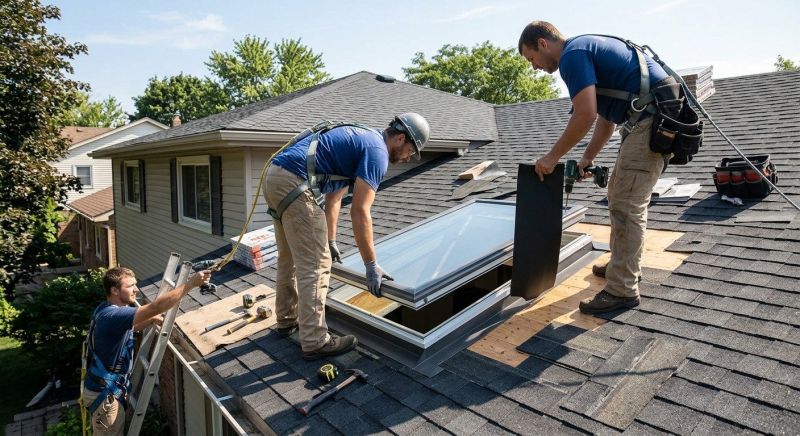 Roof Skylight Installation in Kent, WA