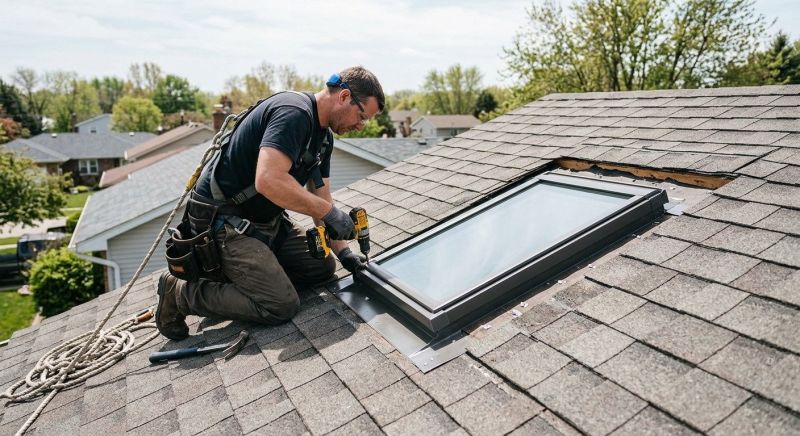 Roof Skylight Installation in Columbia, MO
