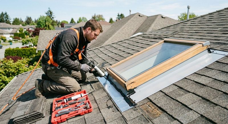 Skylight Glass Replacement in Renton, WA